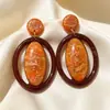 Brincos Antigos Elegantes Franceses Vintage de Alta Qualidade com Pino de Prata S925 Brincos de Moda Feminina