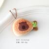 Nuevo Colgante de Muñeco Capibara Gourmet Corazón de Niña Combinación Total Llavero para Bolso Colgante de Muñeco Joyería Creativa Linda