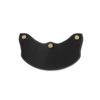 Em estoque moda capacete de segurança para motocicleta aba de couro aba de capacete de motocicleta elétrica destacável aba de para-brisa
