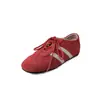 2025 Nuevos Zapatos Dexun de Invierno Cálidos y de Terciopelo con 2 cm de Altura Interior, Combinación de Colores, Cordones Delanteros, Caña Baja, Piel Genuina, Zapatos Forrest Gump