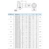 Conector Rápido de Tubo de Aire Todo Cobre Niquelado Pc16-04 Rosca Externa Recto Neumático Enchufe Rápido Pl12-03 Resistencia a Alta Presión 02