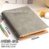 Cuaderno de Hojas Sueltas A5 de Piel Suave Transfronterizo, Bloc de Notas Espesado para Oficina de Negocios, Cuaderno de Registro de Reuniones Espesado B5 de Gran Capacidad