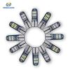 Nova luz indicadora de largura LED para carro T10 cristal brilhante cola de sapo 4014 15LED luz de condução luz de carro