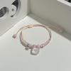 Arcoíris de verano ~ dopamina fresco colorido nicho al por mayor dulce Pulsera pulsera de cuerda elástica estrella arcoíris