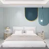 8D Novo Fundo de Parede Geométrico Nórdico Tecido Papel de Parede Azul Verde Cabeceira Quarto Murais Sala de Estar Sala de Jantar Papel de Parede