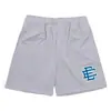 Pantalones cortos de fitness para hombre al por mayor, pantalones cortos atléticos de corte muscular, estilo europeo y americano, disponibles en Wish, AliExpress y Lazada para ventas transfronterizas