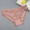MOONFLAME Sexy Encaje Bragas para Mujer Huecas Ropa Interior para Mujer Algodón Suministro Transfronterizo Exportación Venta al por Mayor