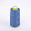 Hilo de Coser Liuqing Colorido Número 402 3000 Yardas Azul Hilo de Coser Colorido de Alta Velocidad Fábrica de Ropa Overlock 402 Rollo Grande
