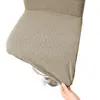 Funda de Silla Jacquard de Terciopelo Elástica Especial Transfronteriza para el Hogar Cubierta Antideslizante y Resistente al Desgaste para Taburete Funda de Silla de Color Puro de Alta Gama Anti-Rayones