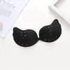 Almohadillas de Silicona Invisibles para Senos Mango, Transpirables y Delgadas, Sujetador sin Tirantes para Vestidos de Boda, Ropa Interior de Realce para Senos de Verano para Mujeres