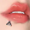 Al por mayor En stock Amazon Tachuelas Labiales Triangulares Tachonadas con Diamantes, Acero Inoxidable Completo Rosca Interna 1.0 Tachuelas para Cartílago de Oreja, 1.2 Tachuelas para Conch