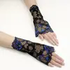 Venta al por mayor del fabricante Guantes de encaje finos de verano Protección solar Mangas de ciclismo para mujer Mangas falsas de rendimiento para baile
