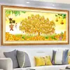 Pintura Decorativa para Sala de Estar Pintura de Parede de Fundo para Sofá Escritório Cavalo para o Sucesso Pintura de Oito Cavalos Adesivo de Parede Pintura de Parede Autoadesiva