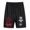 Estilo Espada Amazónica Animación Legendaria Berserk Shorts Casuales Periféricos Verano Moda de Hombre Pantalones Deportivos Holgados