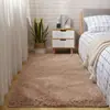 Tapete tie-dye transfronteiriço de seda e lã dropshipping atacado sala de estar quarto influenciador tapete de cabeceira capacho resistente à sujeira fácil de cuidar almofada para os pés
