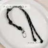 Bolso de Estilo Nuevo con Correa Tejida a Mano de Paracord, Correa de Muñeca Anticaída para Llevar, Tendencia Portátil de Cuerda Tejida Estilo Nuevo