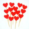 Decoração de bolo de amor pequeno Plug-in Proposta Bolo Festa Sobremesa Decoração de mesa Decoração de bolo Inserção de bolo em forma de coração