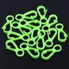Llavero con hebilla de langosta de color acrílico de 32 mm, accesorios de plástico para equipaje, colgante, accesorios para joyería DIY