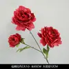 Flores artificiales rojas decoración de escena de boda ramo de flores falsas rosas hortensias flores de boda flores artificiales venta al por mayor