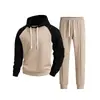 Conjunto de Sudadera y Pantalones de Moda Simple Suelto Texturizado 3D Otoño 2026 Xiyin Amazon Transfronterizo Talla Europea
