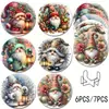 Jogos Americanos de Madeira para Novos Produtos Transfronteiriços, Porta-Copos Redondos de Madeira, Artesanato de Madeira para Festas Familiares, Porta-Copos Decorativos de Madeira