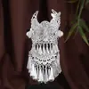 Imán de Nevera Corona de Pelo Étnica Miao de Guizhou, Sombrero Miao Magnético para la Cabeza, Exquisito Souvenir Turístico Cultural y Creativo de la Minoría Étnica de la Aldea Miao