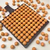 Cuentas Sueltas de Cabeza de Mono Bodhi, Cuentas Sueltas de Nogal con Forma de Barril Estilo Antiguo Octagonal de Pekín, Manualidades DIY, Cuentas de Oración Budistas, Pulsera de Cabeza de Mono