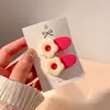 Presilhas Coloridas Bico de Pato Dopamina para Mulheres, Franja Lateral e Pequenas Presilhas, Acessórios de Cabelo Fofos Atacado