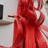 Balsa de Bambú Hecha a Mano, Tejido de Bambú, Tiras de Bambú Suaves, Listones de Bambú, Tiras de Bambú para Bodas, Techo Decorativo, Decoración Creativa, Arte Floral, Productos de Arte de Bambú, Paisajismo