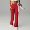 Calça Casual de Cintura Alta Estilo Europeu e Americano Picante para Mulheres com Pregas Centrais, Caimento Fluido, Elástica, Calça Wide-Leg Multicor na Amazon