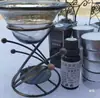 Estufa de Aromaterapia de Hierro Lámpara de Aceite Esencial para Velas Grandes Lámpara de Aromaterapia Estufa de Aceite Esencial Marrón Estufa de Incienso Platillo