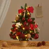 Set de Árbol de Navidad de Venta Caliente Transfronteriza Diseño de Escena Navideña Escritorio de Oficina DIY Accesorios Adornos