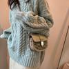 Bolso pequeño popular para mujer de este año ins casual 2021 Nuevo Bolso bandolera de hombro de moda otoño e invierno bolso de silla de montar simple