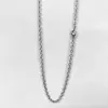Venta al por mayor de fábrica Varios Collares de Acero de Titanio de 60 cm Sin Colgantes Cadena Simple para Clavícula Cadena para Suéter Cadena de Joyería de Acero Inoxidable