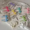 Un Par de Pasadores Metálicos con Forma de Lazo Sin Costuras para el Flequillo de Mujer Pasador Nuevo Estilo Pinza Cosmética Accesorios para el Cabello