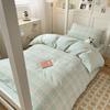 Temporada de Estudiantes Cama de Dormitorio Estudiantil Juego de Tres Piezas de Sábanas Cama Individual Cubre Edredón Individual Dormitorio Litera Juego de Sábanas