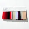 Tela de terciopelo de color sólido en stock con pelo medio para bandejas de joyería, tela de terciopelo rojo decorativa, material gofrado ultrasuave de alta calidad