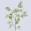 Plantas Verdes Artificiales Pasto Aéreo Enredadera Colgante Pasto Espárrago Pasto Barba de Dragón Fruta Ding Ding Serie Bosque Colgante de Pared Decoración de Pared de Fondo Arreglo