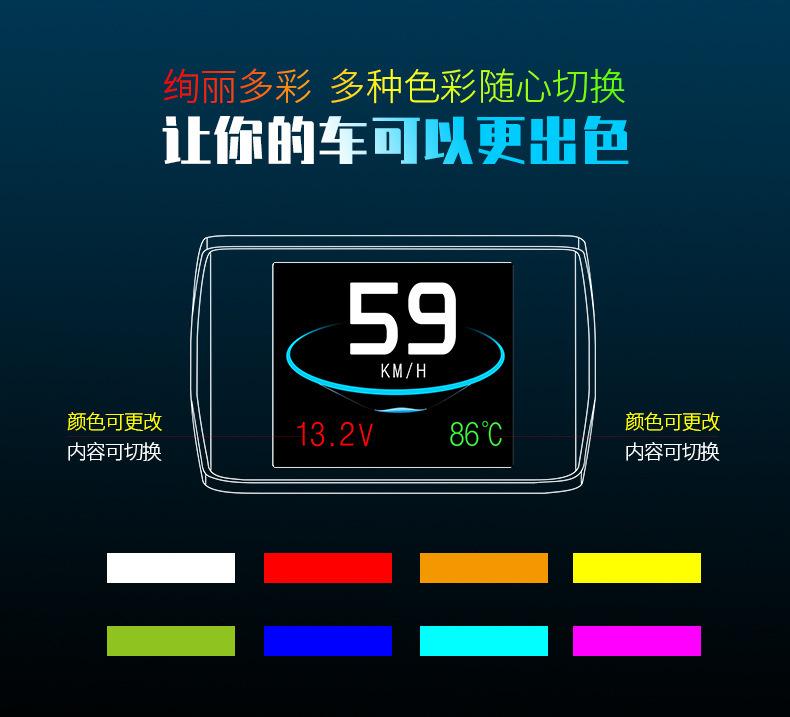 车载hud抬头显示器