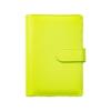 Cuaderno de Presupuesto en Efectivo de Hojas Sueltas A6, Agenda de Piel PU Macaron con Ranuras para Tarjetas, Carpeta para Guardar Dinero, Exclusivamente para Ventas Transfronterizas