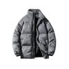 Chaqueta de gamuza acolchada de algodón para hombre, marca de moda, chaqueta acolchada de algodón, invierno, estilo americano retro, nueva, cuello alto, chaqueta acolchada de algodón para pareja, para niños