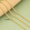 Collar de Cadena Sencilla de 18K Cadena de Monedero Chopin Colgante Versátil Europeo y Americano con Cadena Fábrica