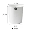 Nuevo bote de basura para sala de estar 2026, diseño moderno y minimalista, adecuado para el hogar, cocina, baño, inodoro, dormitorio, dormitorio estudiantil y oficina
