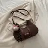Bolsos de Diseñador de Nicho para Mujer, Gran Capacidad, Nuevo Otoño e Invierno 2024, Bolso Cruzado Vintage para Hombro y Axila, Bolso Dumpling para Viajes