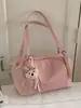 Bolsa de Trabalho e para o Dia a Dia Simples e Versátil Estilo Coreano Transfronteiriça para Mulheres 2026 Nova de Verão Grande Capacidade Ombro Único Bolsa Almofada para Sobrancelha