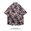 Camisa Harajuku Lazy Youth Popular Manga Corta Nueva Holgada Ins Moda Japonesa Para Hombre Verano Trendy