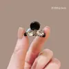 Pinza para el Cabello de Oreja de Elfo Pinza de Alto Nivel para Flequillo Lateral Lazo con Tema de Gato Pinza Dulce de Princesa Otoño/Invierno para Mujer