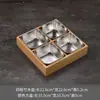 Bandeja de Bambu Criativa de Aço Inoxidável com Nove Compartimentos Divididos para Uso Comercial em Restaurantes de Hot Pot e Churrasco, Conjunto para Montagem de Pratos e Acompanhamentos