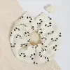 Distribuidor de Baberos Impermeables de Doble Cara de Algodón Puro Tamaño Bebé para Lactantes y Niños Pequeños, Baberos con Forma de Pétalo para Niñas y Niños