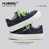 Zapatillas de Lona de Suela Gruesa Universales para Mujer Otoño 2025 Nuevas Populares Versátiles de Moda Deportivas Casuales